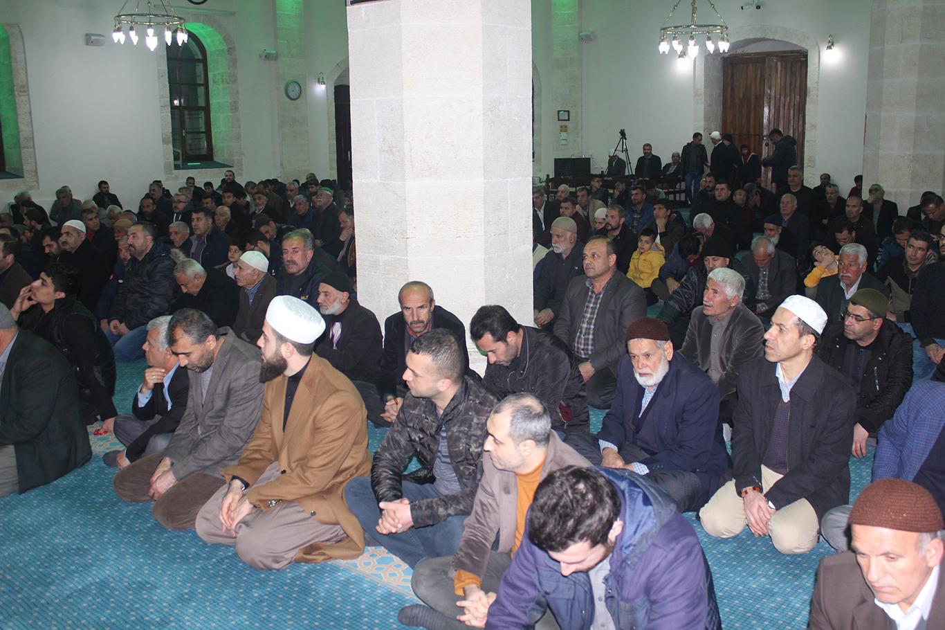 Regaib Kandili, Adıyaman'da tüm coşkusuyla idrak edildi